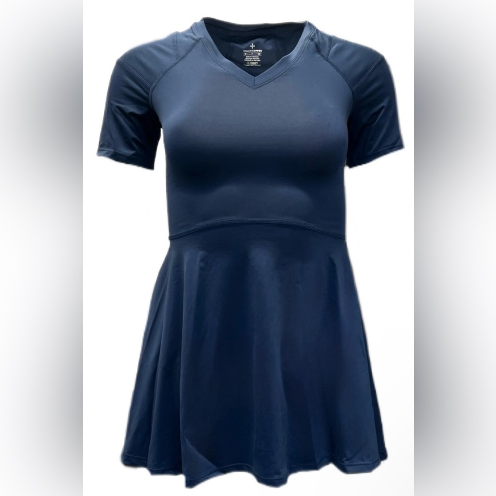 Tommie Copper A-line Shoulder Support Shirt Navy Large